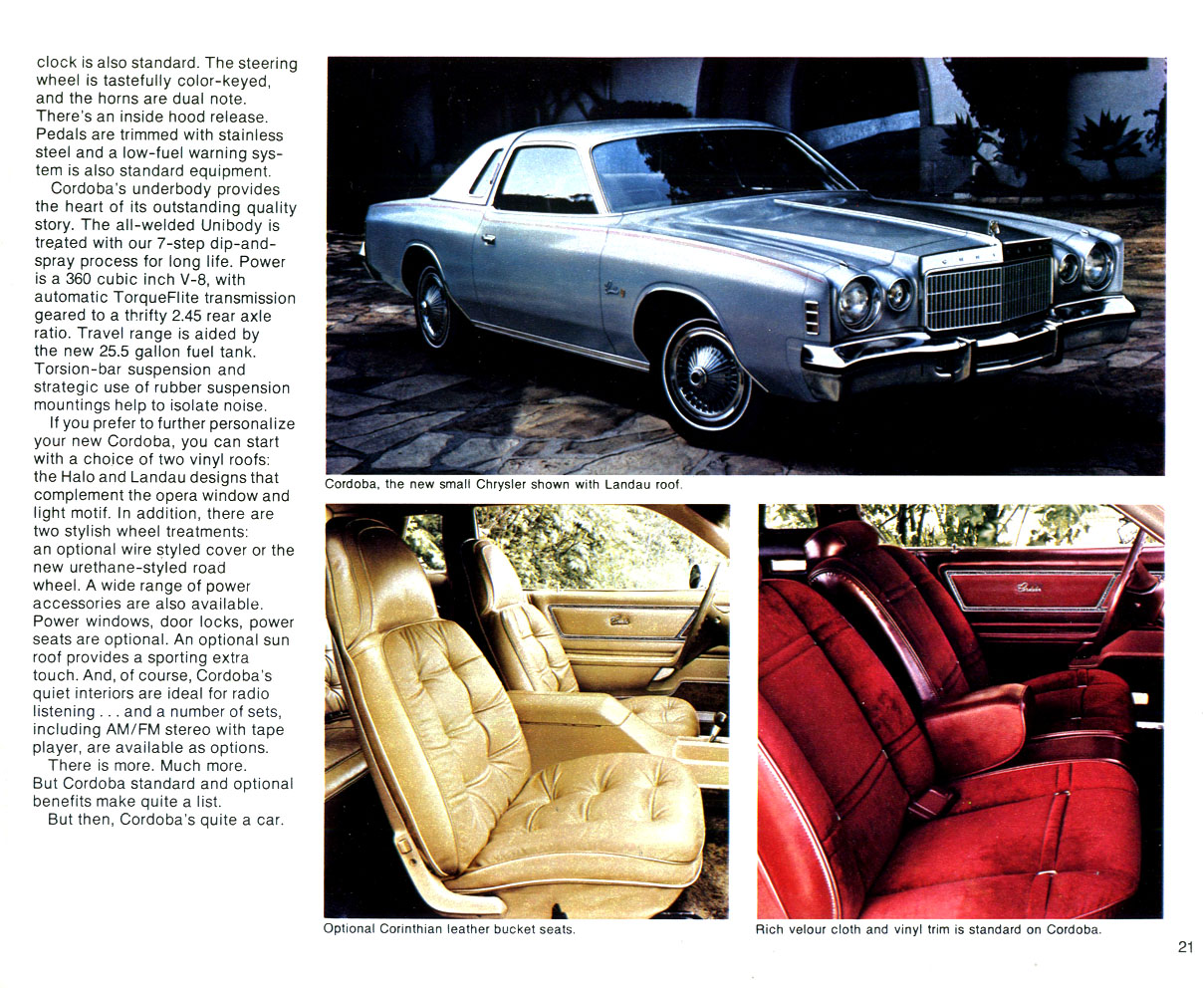 1975 Chrysler Plymouth Brochure Page 13